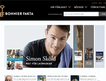 Tablet Screenshot of bonnierfakta.se